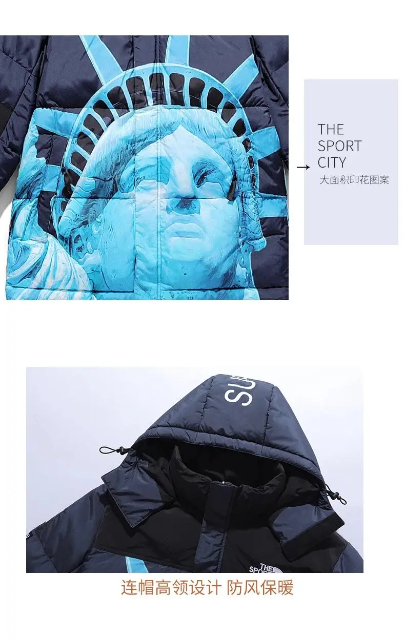 Supreme x The North Face Statue of Liberty Nuptse Jacket 2