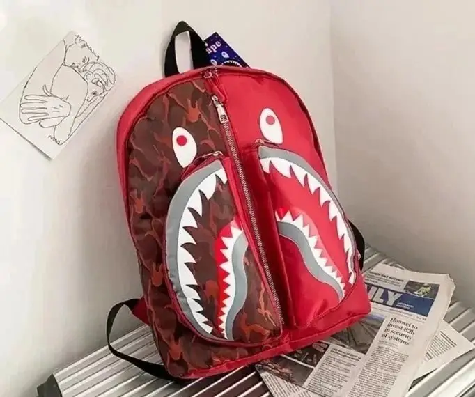 Nike Sportswear Backpack & Bape Shoulder Bag 2