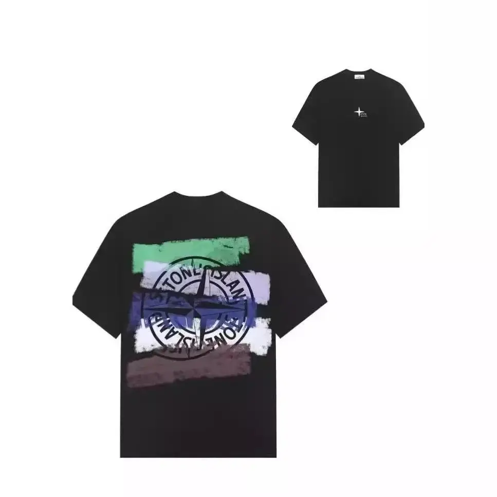 Stone Island Compass Logo T-Shirt 4