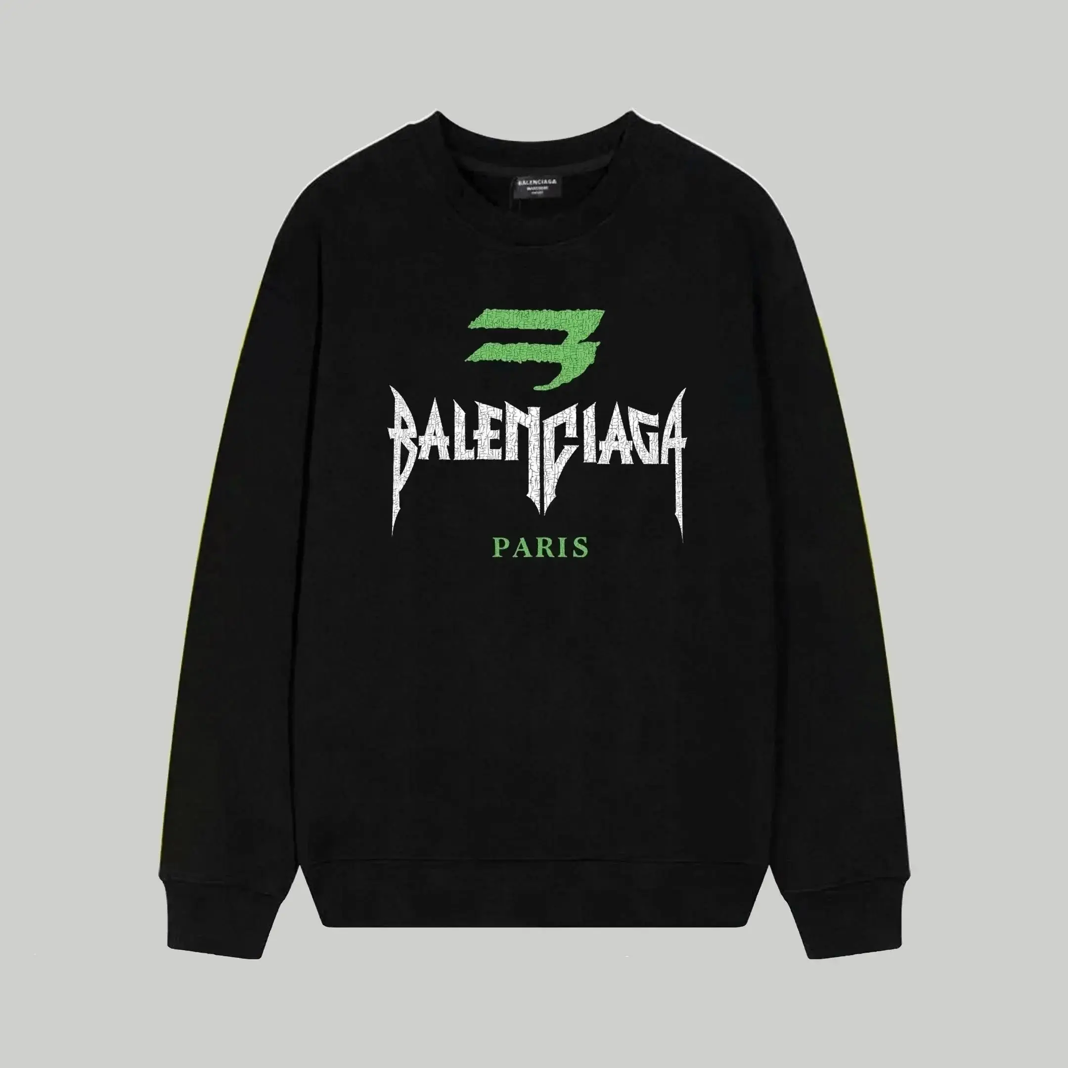 Balenciaga Punk Letters Printed Long Sleeve Sweatshirts 3